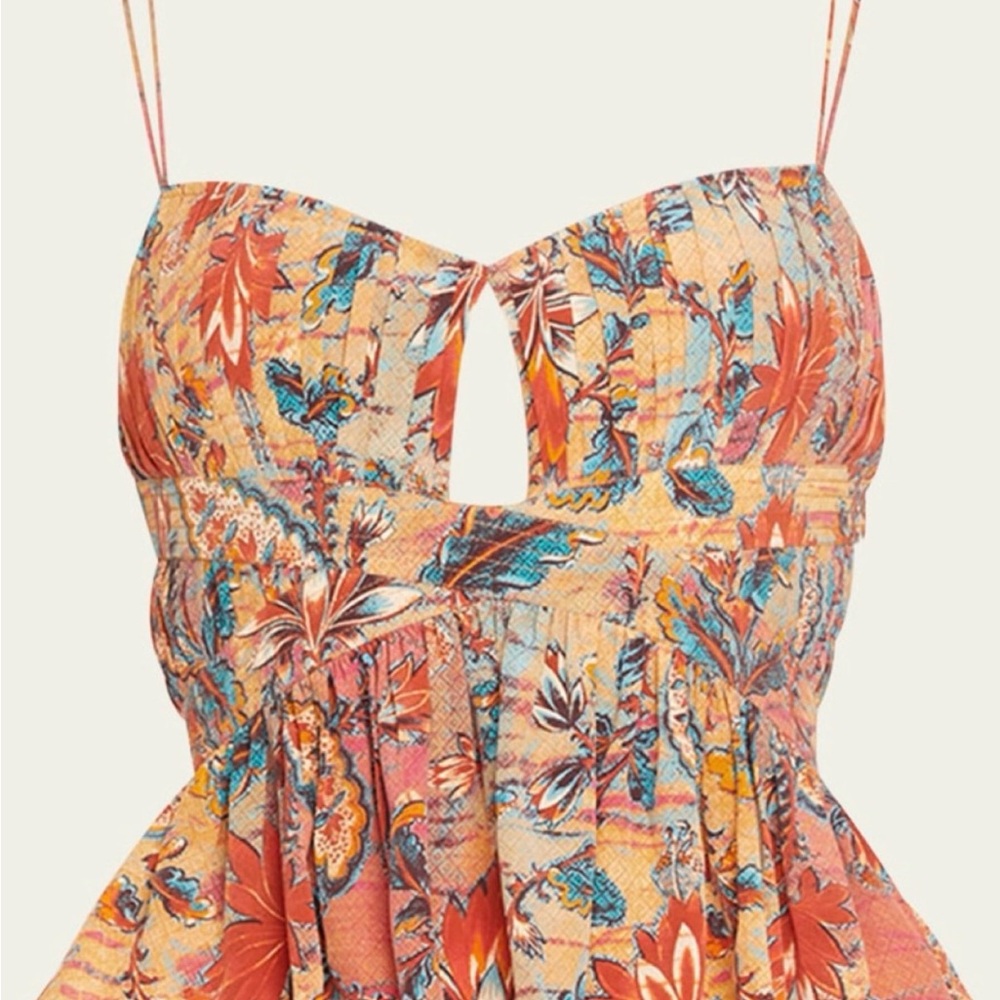 Ulla Johnson Multicolor Floral Tank Top